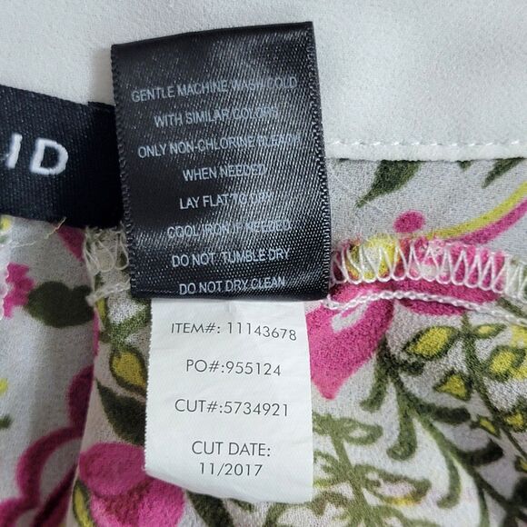 Torrid Kimono 00 Womens M/L Pink Floral Sheer Chiffon Cottagecore Boho Duster - Picture 11 of 11